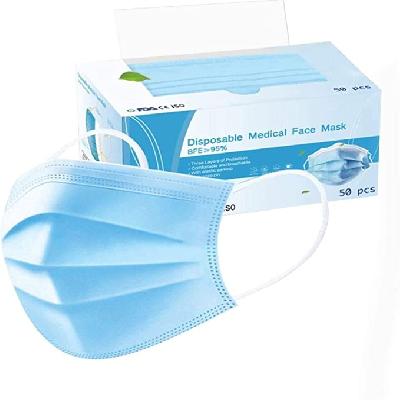 Melt Blown 3 Ply Disposable Surgical Mask