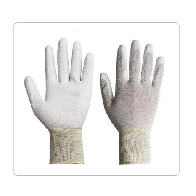 Carbon Knitted PU Palm Coated Gloves