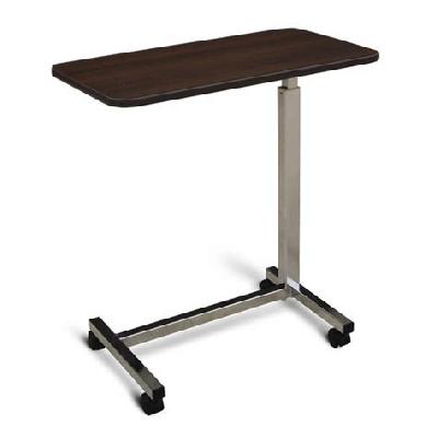 Walnut Wood Overbed Hospital Table
