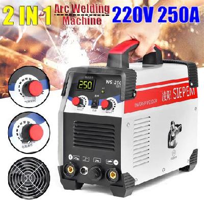 Cheston Chwm-250 Inverter Welding Machine Hot Start Welder Tool With Welding Cables, Goggles Etc.
