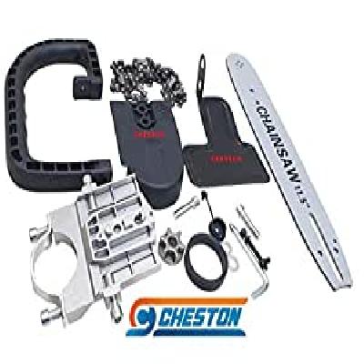 Cheston Electric Chainsaw Bracket Adapter Set For Angle Grinder Machine Woodworking Tool 16inch