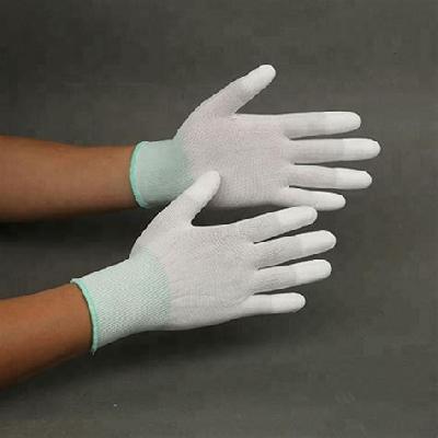 Unisex S ESD PU Top Fit Gloves