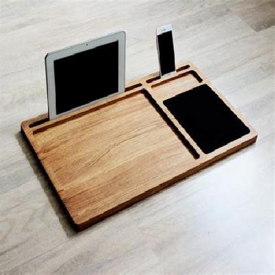 Wooden Mobile LCD Tray