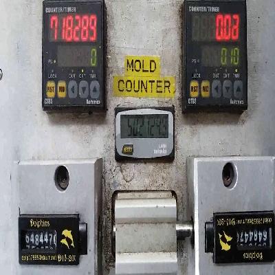 Shot Counter For Mould Or Press