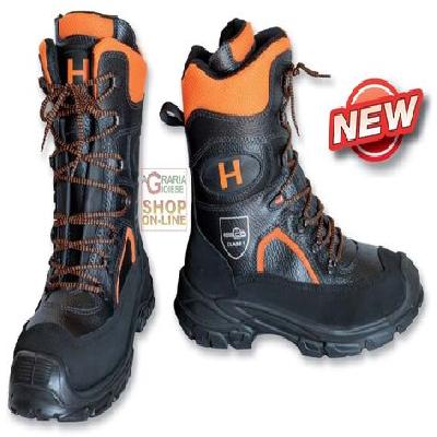 Hitachi Leather Chainsaw Boots