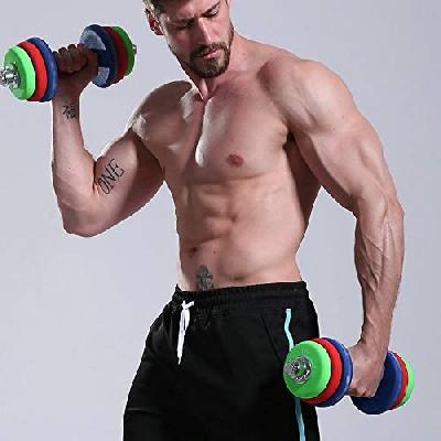 Fitman Dual Color Gym Dumbbell