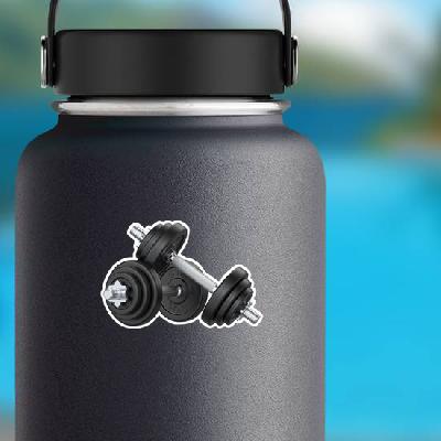 Fitman silicon sticker Gym Dumbell