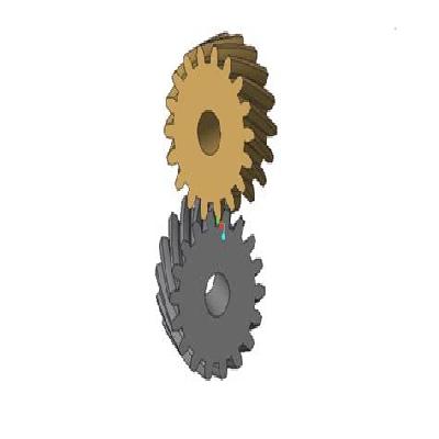 Animation Helical Gears