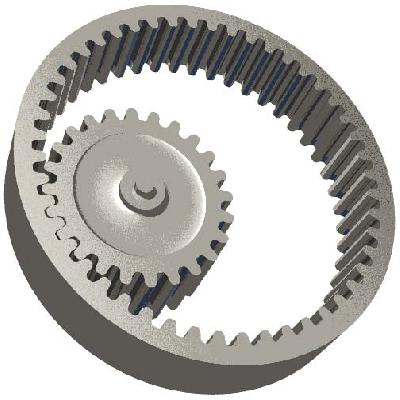 Cast Iron Helical Gear