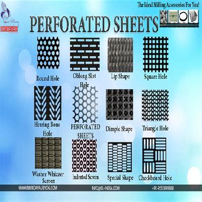 Lip Shape Perforated Sheet