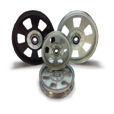 Split Flat Pulleys
