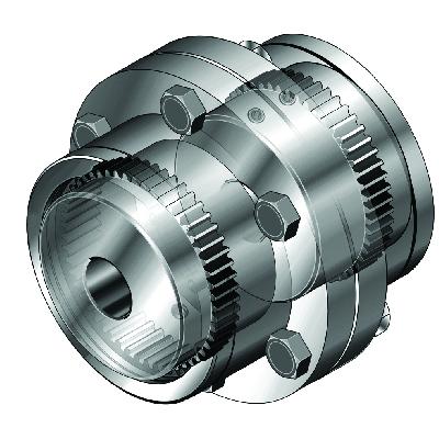 Half Rigid Half Gear Coupling