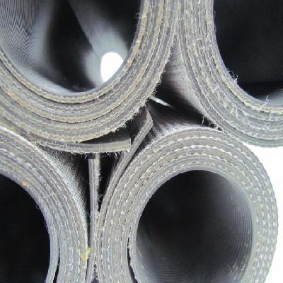 Black Rubber Conveyor Belt