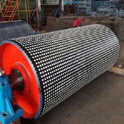 Ceramic Lagging Drum Pulley