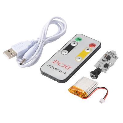 Moon Lamp Circuit (3 Color Version, rechargeable, touch sensor)