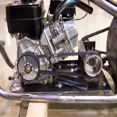 Reaper vbelt pulley