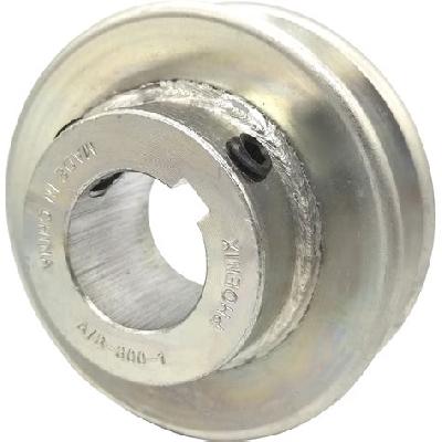 Single part vbelt pulley