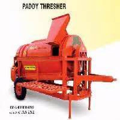 Paddle Operated Paddy Thresher