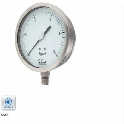 Excel Analog Stainless Steel Pressure Gauge