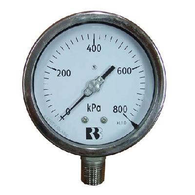 Solid Front Pressure Gauge
