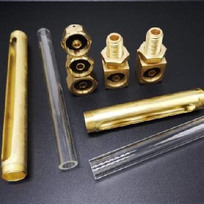 BRASS L-TYPE OIL LEVEL INDICATOR