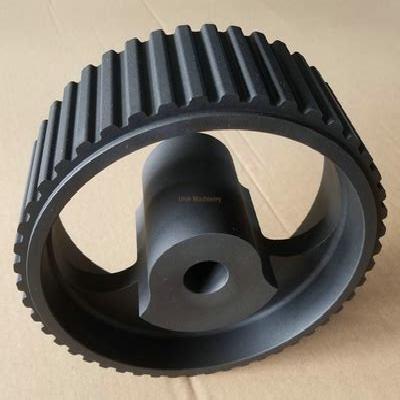 Black Mild Steel Timing Pulley