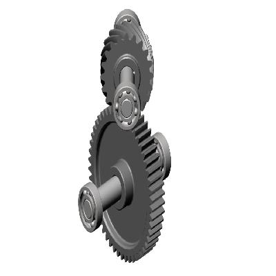 Cross Helical Gear