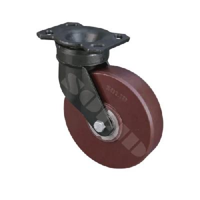 EXTRA HEAVY DUTY M.S. PLATE FABRICATED SWIVEL CASTERS