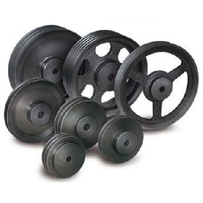 solid v belt pully
