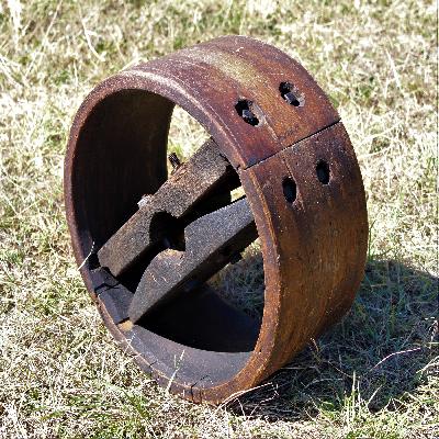 Split Flat Pulley