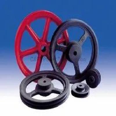 industrial rice flat belt pulley