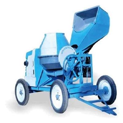 Waani- Concrete Mixer Machine With Hydraulic Hopper With Engine 8 H.p