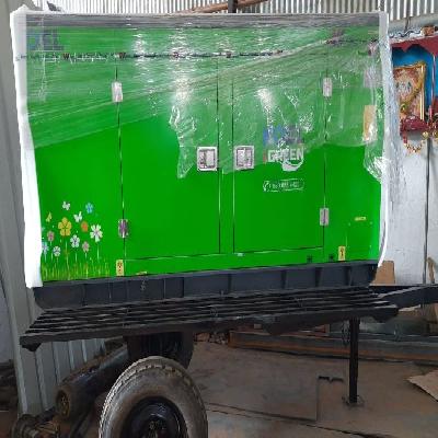 Mild Steel Generator Set Trolley