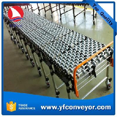 Steel Gravity Skate Wheel Conveyor
