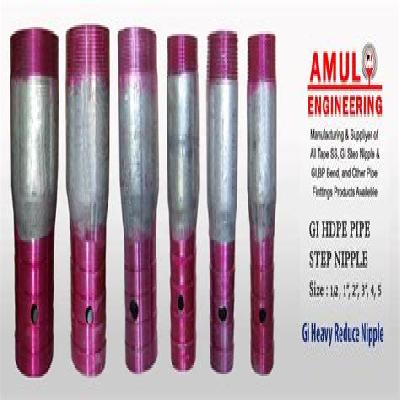 GI HDPE Reduce Step Nipple