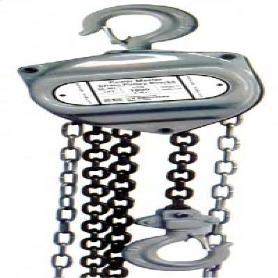 Triple Spur Gear Chain Pulley