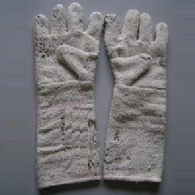 Asbestos hand gloves