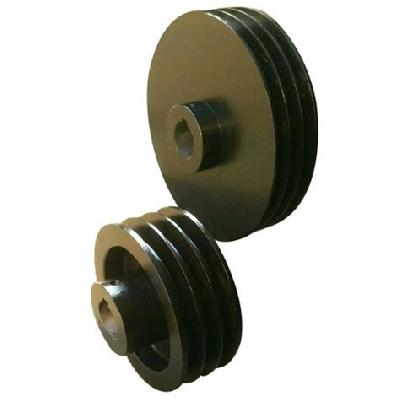 CI Paint Coated Solid Pulleys