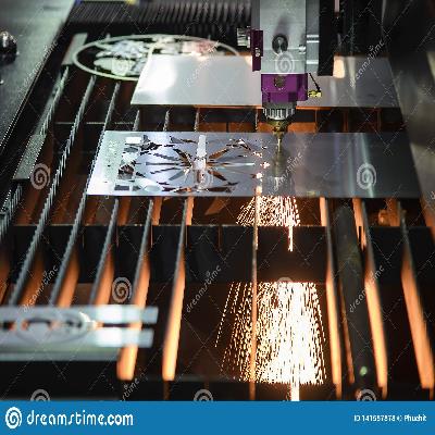 CNC Fiber Laser Cutting Work