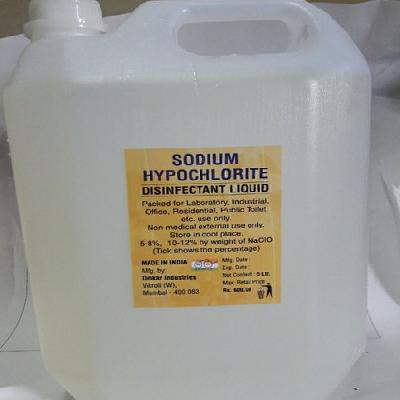 Sodium Hypochlorite Disinfectant Liquid