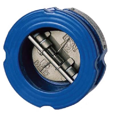 cast steel dual plate wafer check valve
