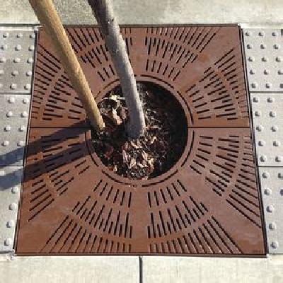 Cast Iron Square Tree Grate