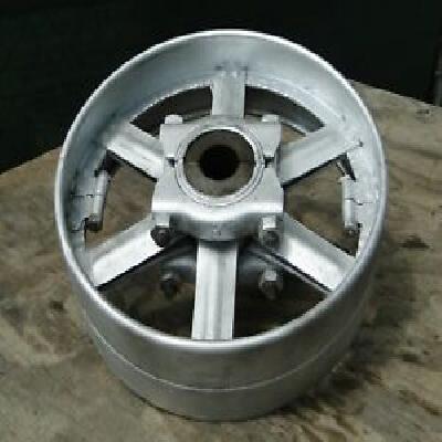 Split Type Flat Belt Pulley