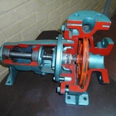 Cut-section Model For Hydraulic Components