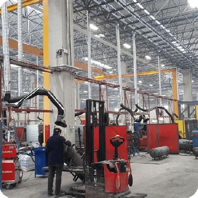 Central Fume Extraction System  Bomaksan Line Series