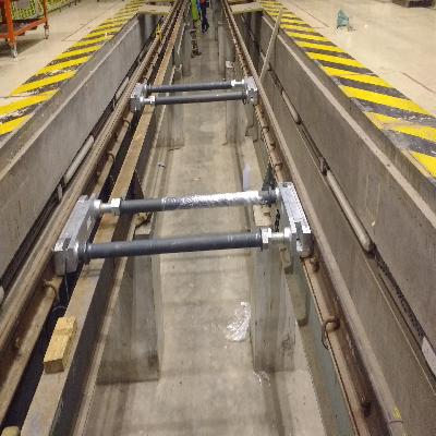 Rail In Motion Weighing System