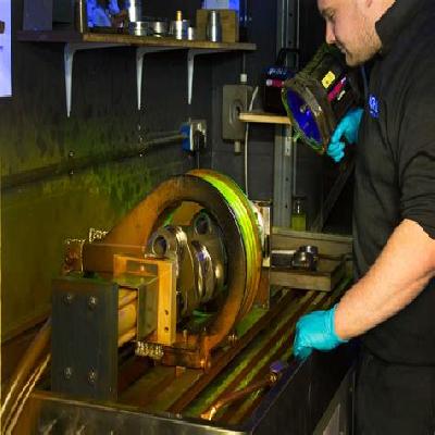 Railway Disk Brake Magnetic Particle testing