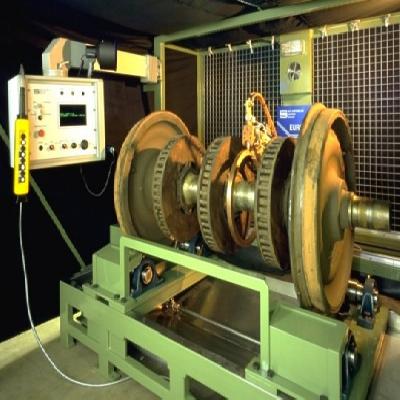 Railway Wheel Disk Brake Magnetic Particle Testing Machine