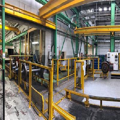 Railway Wheel Set Painting Plant