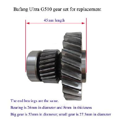Gear Head Metal Bearing Type Motor